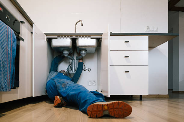 Professional Leak Detection technician working in North Scituate, MA